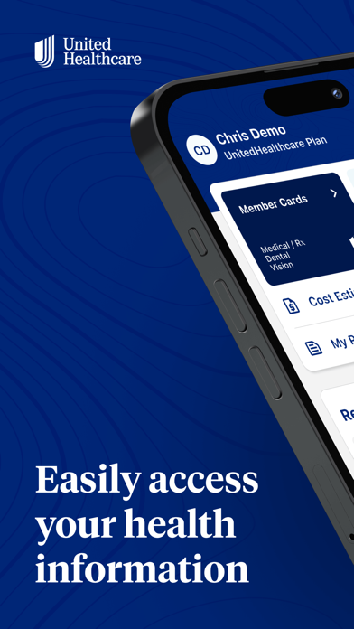 UnitedHealthcare app screenshot 1