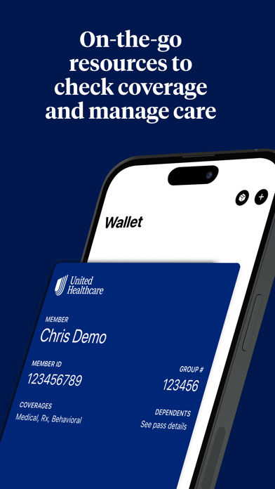 UnitedHealthcare app screenshot 3
