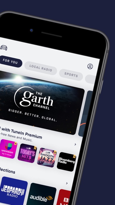 TuneIn Radio: News, Music & FM app screenshot 2