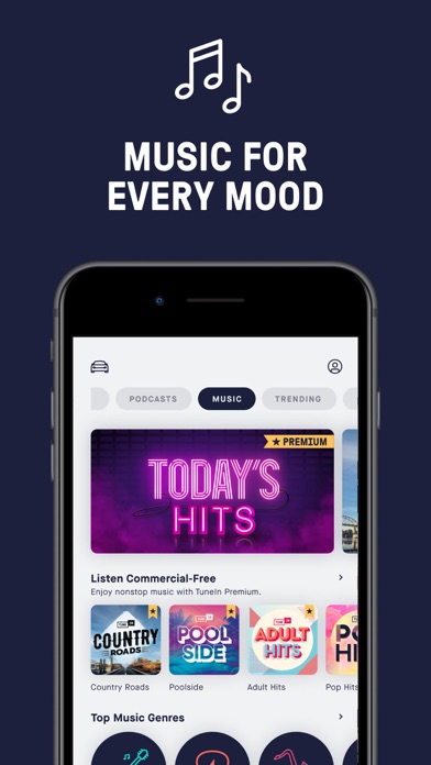 TuneIn Radio: News, Music & FM app screenshot 4