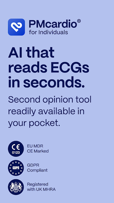PMcardio for Individuals app screenshot 1